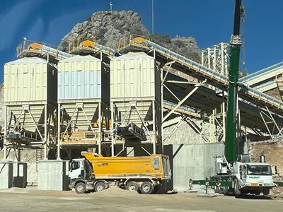 CANTOMA increases the capacity and quality of aggregates production with a complete MEKA Plant