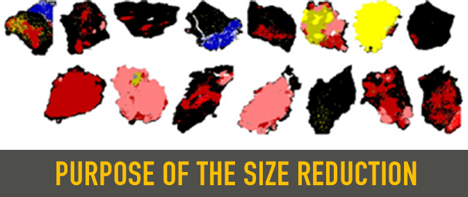 Purpose of the size reduction