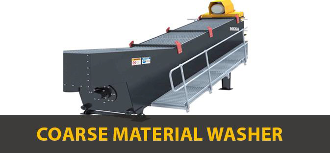 COARSE MATERIAL WASHER