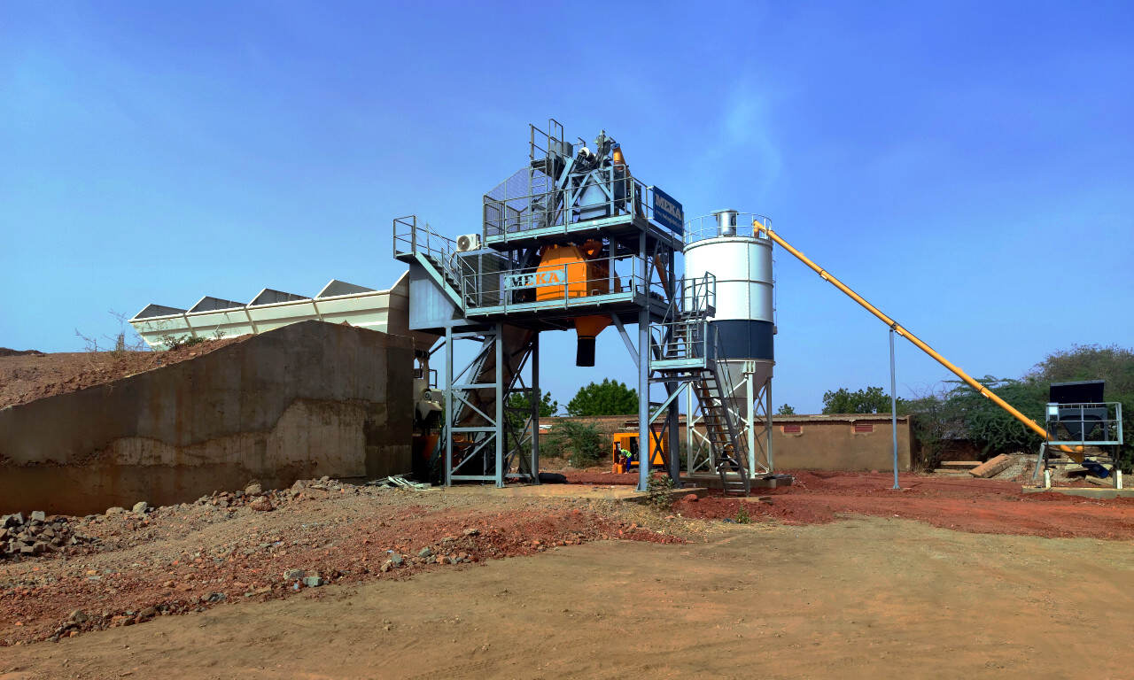 Tek-İmaş Expands in Africa with MEKA’s C60 Concrete Batching Plant in Niger
