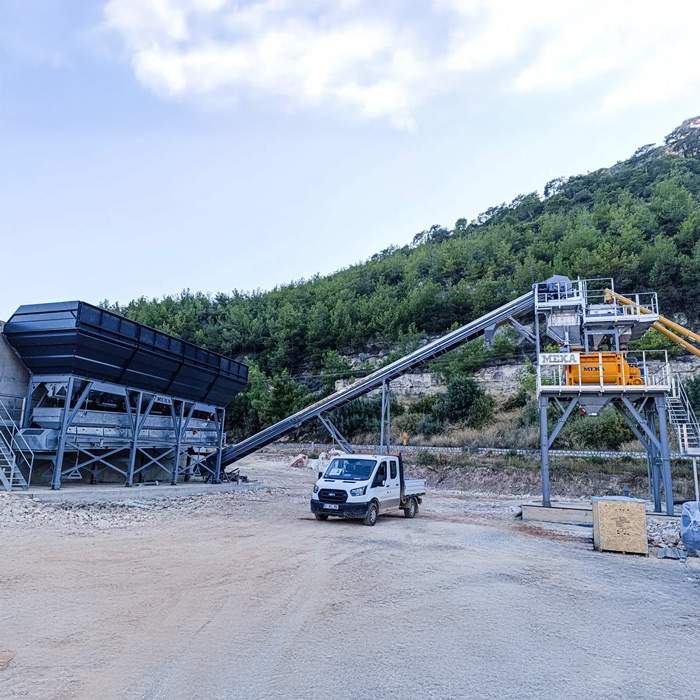 K120 Sabit Beton Santrali