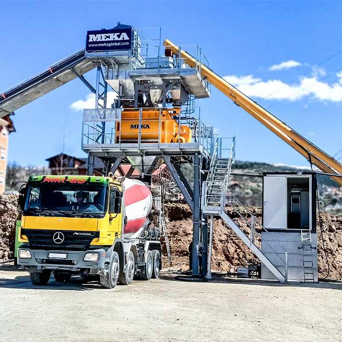 K90 Sabit Beton Santrali