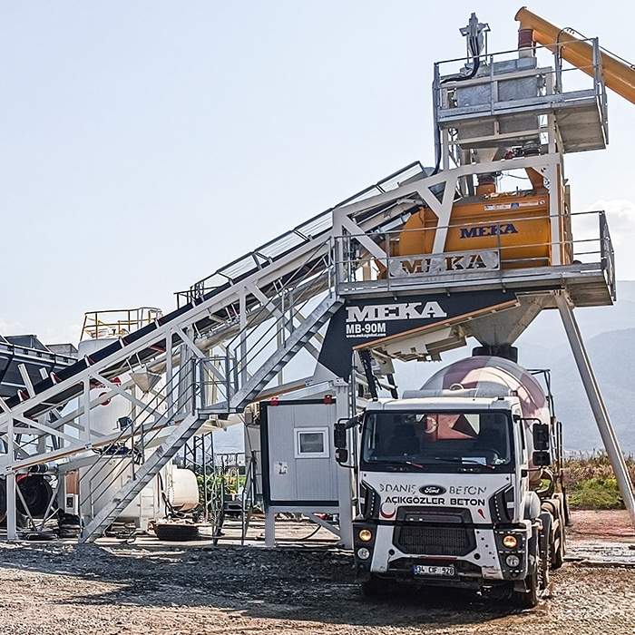 M135 Mobil Beton Santrali