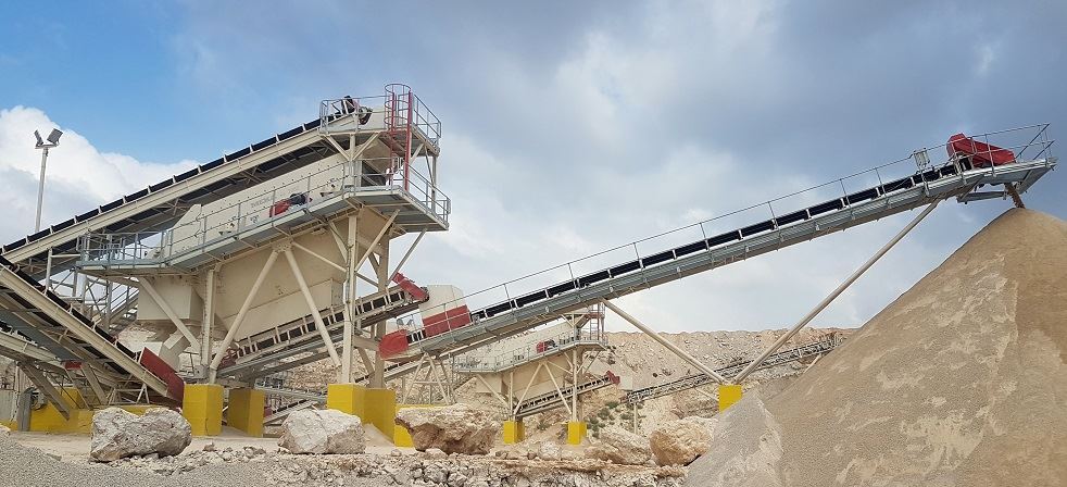 MEKA’nın Yeni Titreşimli Elekleri Ortadoğu’da Hanson İçin Kuruldu