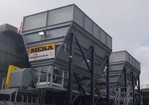 A Custom-Design MEKA Feeding Hopper Is Feeding a Unique Wash Plant in the USA