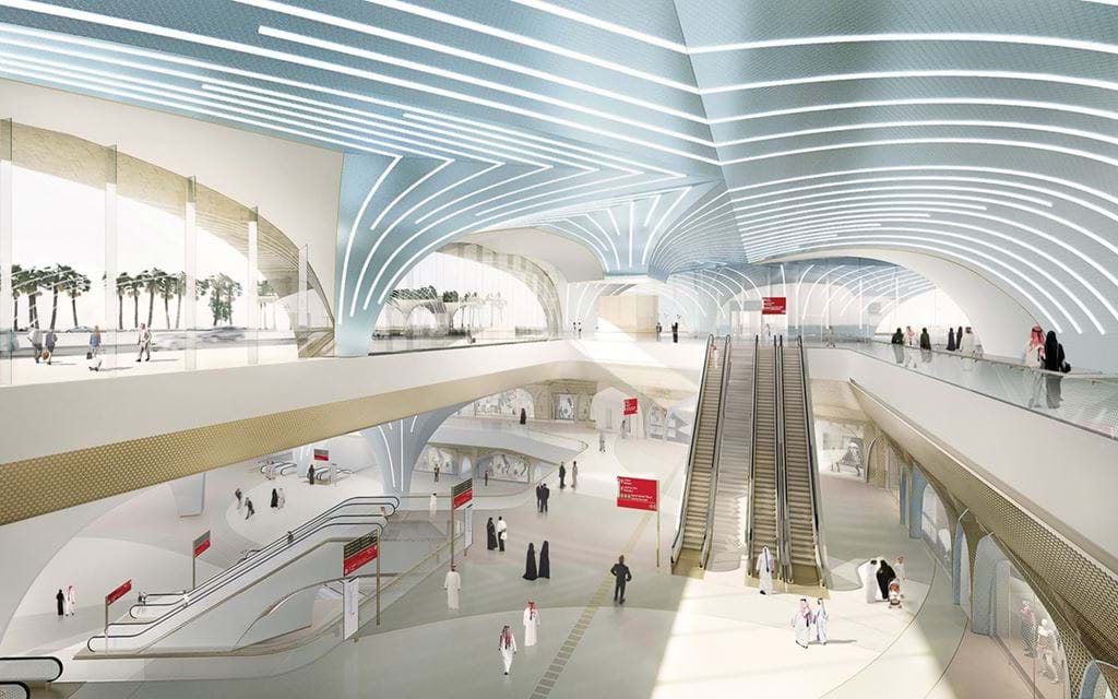 LAFARGE y MEKA en la Construcción del Proyecto de Líneas del "Metro de Doha"