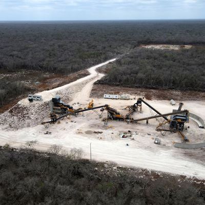 Sable produit pour le marché en croissance du Yucatan, Mexique