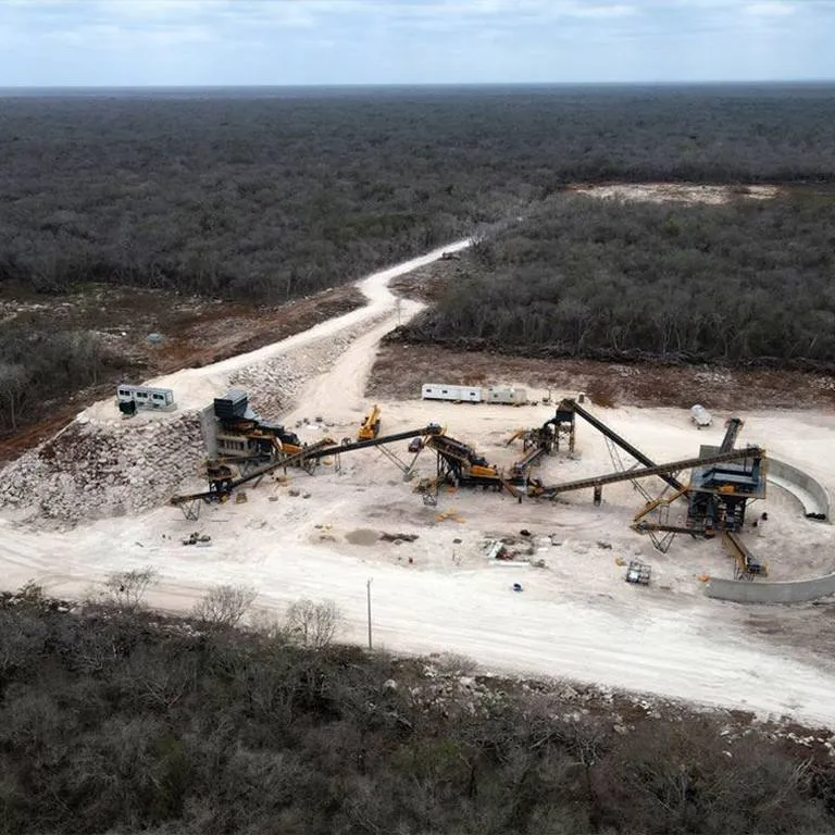 Sable produit pour le marché en croissance du Yucatan, Mexique