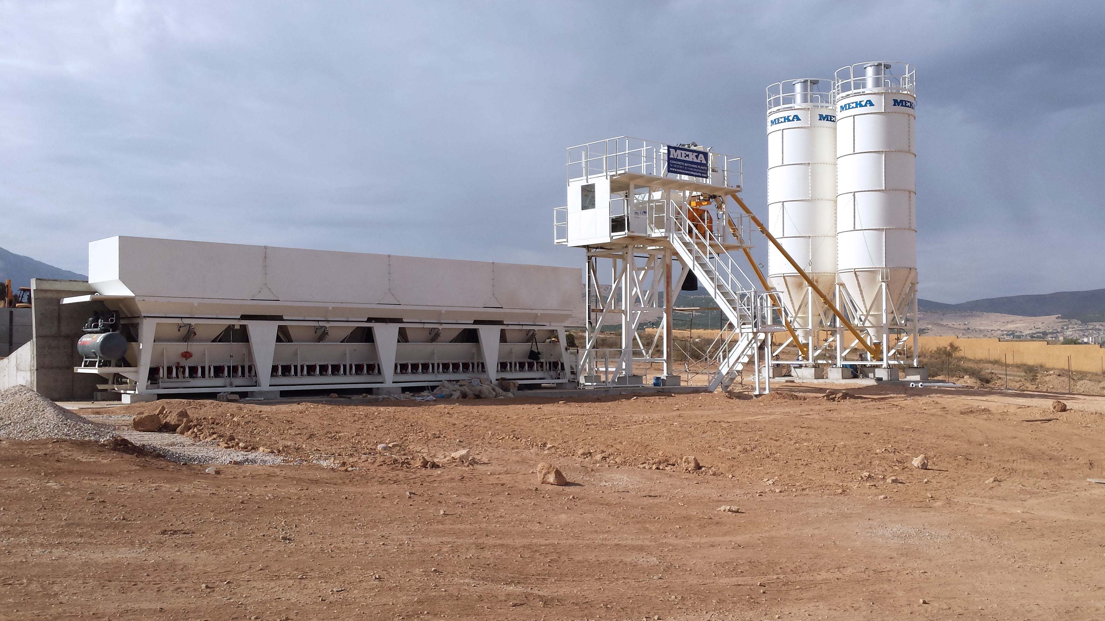 MB-30WS Stationary Concrete Batching Plant